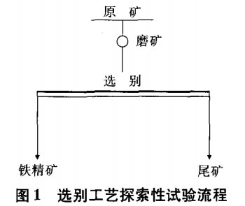 选别工艺探索性试验流程